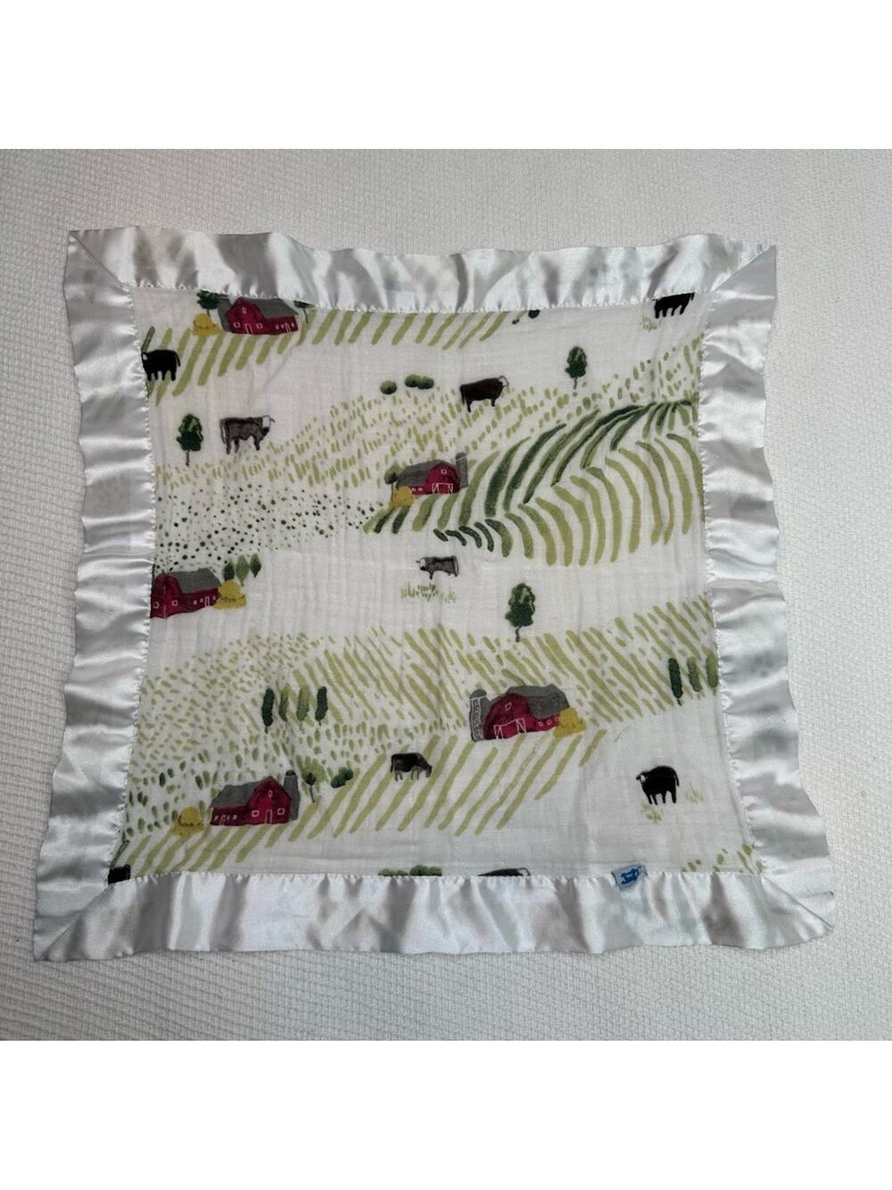 Little unicorn farm lovey security blanket